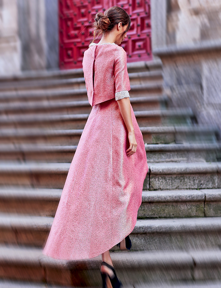 pink fely campo occasion dress