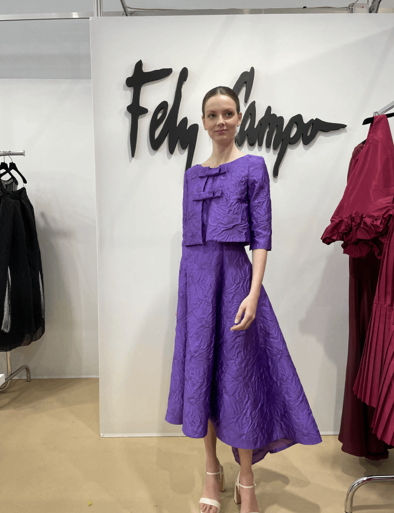 fely campo purple dress