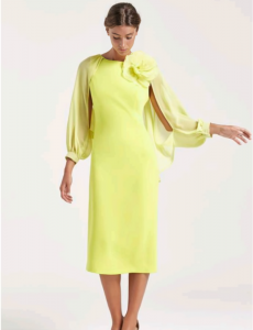 Mouriño yellow dress