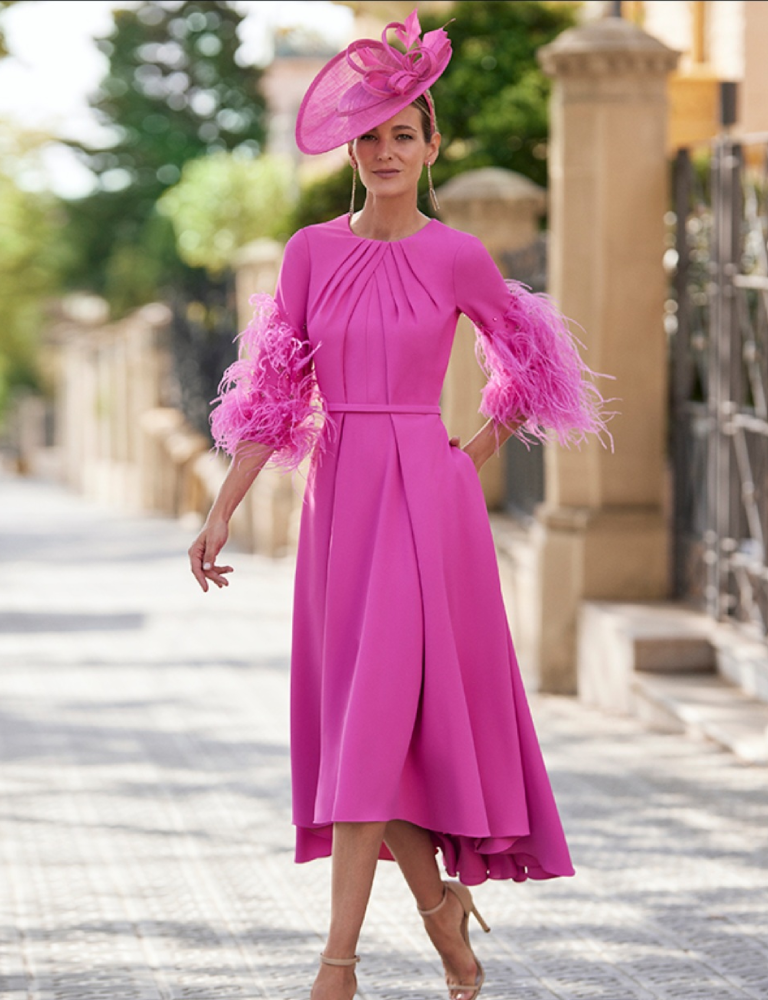 Pink couture club dress