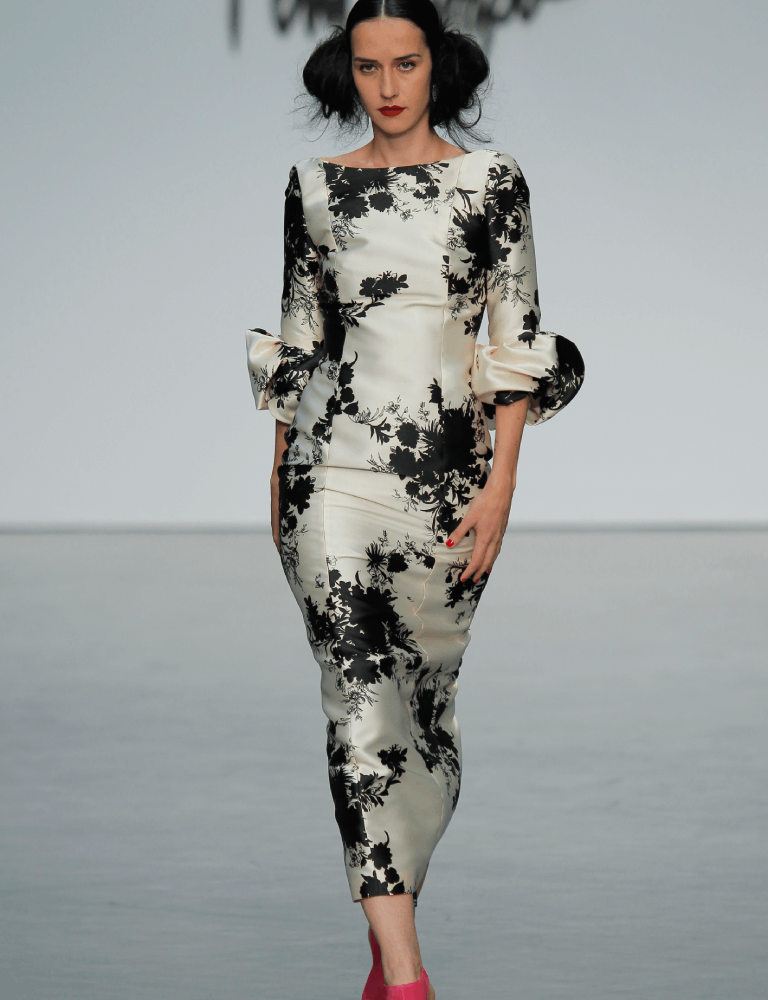 fely campo floral occasion dress