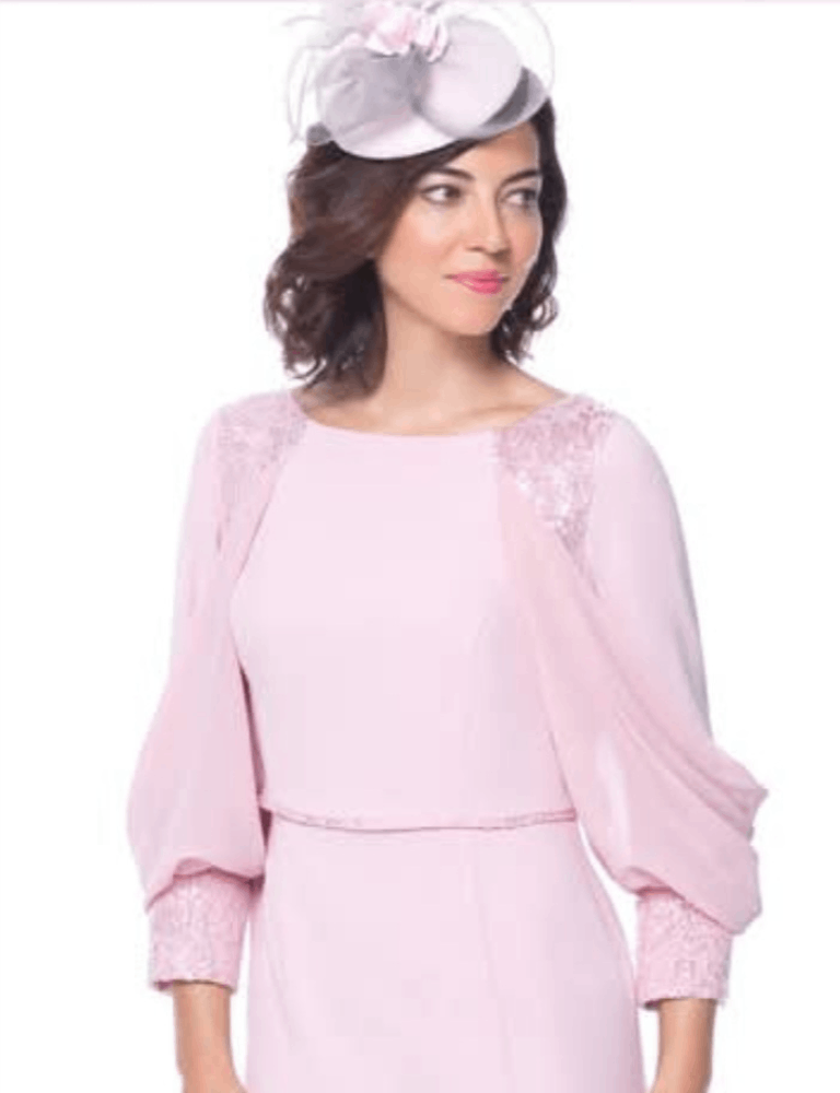 pink carmen melero dress