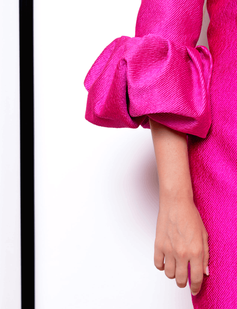 sleeve of fely campo fuchsia